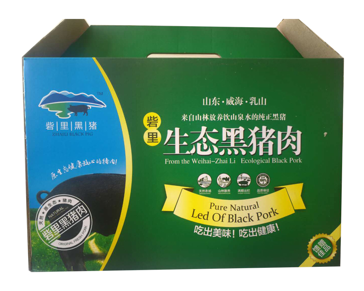 生態黑豬肉禮盒4斤